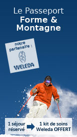Le Passeport Forme & Montagne en partenariat avec Weleda - 1 s�jour r�serv� = 1 kit offert