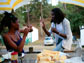 Camp de jeunes pr�s de Lacanau